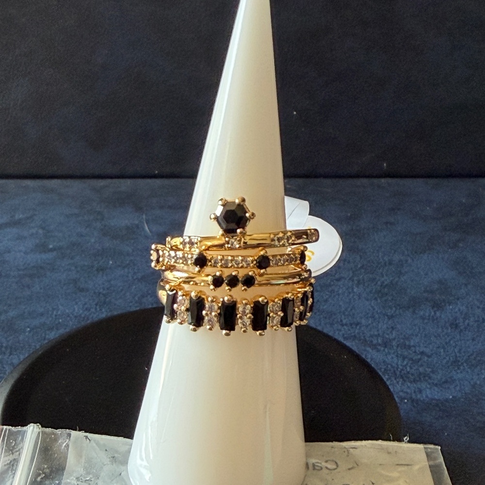 Bomb Party - Delicate Stacked Rings - RG68100 Joy In Quiet Company